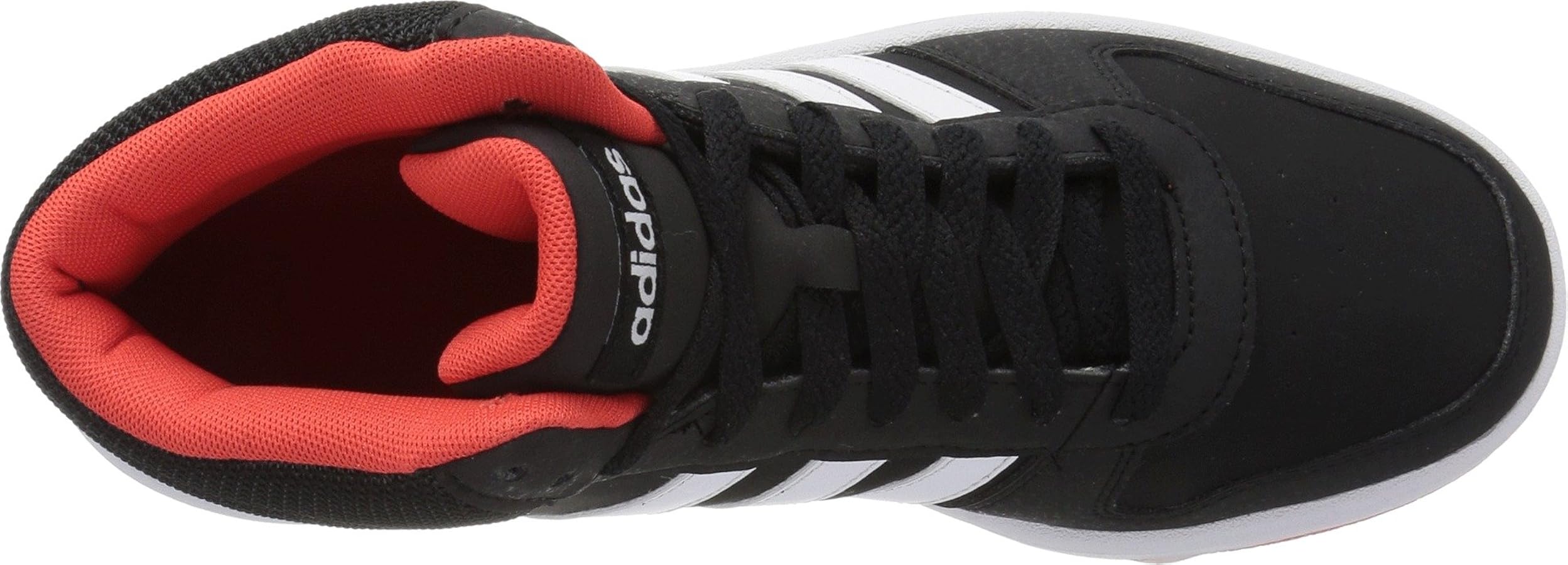 【早い者勝ち✨️】adidas Hoops 2.0 Mid Adidas Hoops 2.0 Mid Core Black Scarlet Size 7 (S004C) | eBay